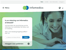 Tablet Screenshot of infomedics.nl